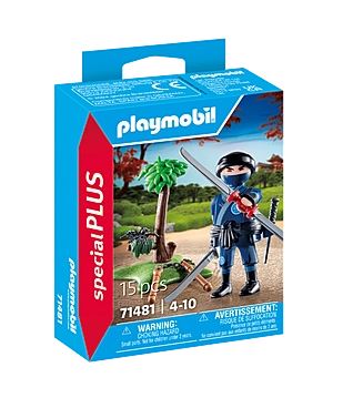 PLAYMOBIL Ninja mit Ausrüstung 71481