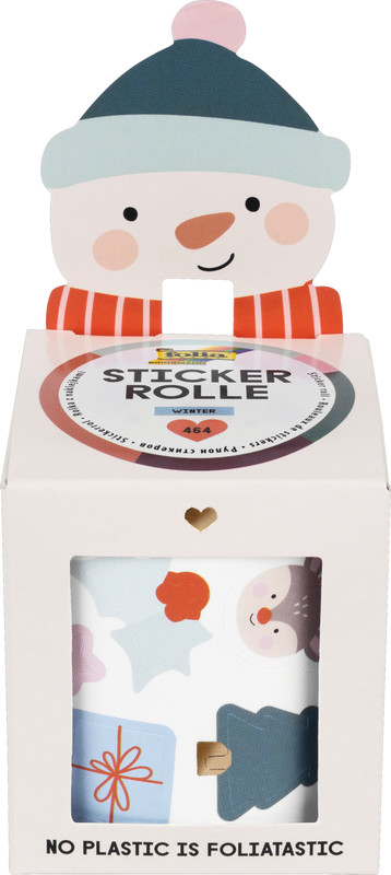 Stickerrolle Winter