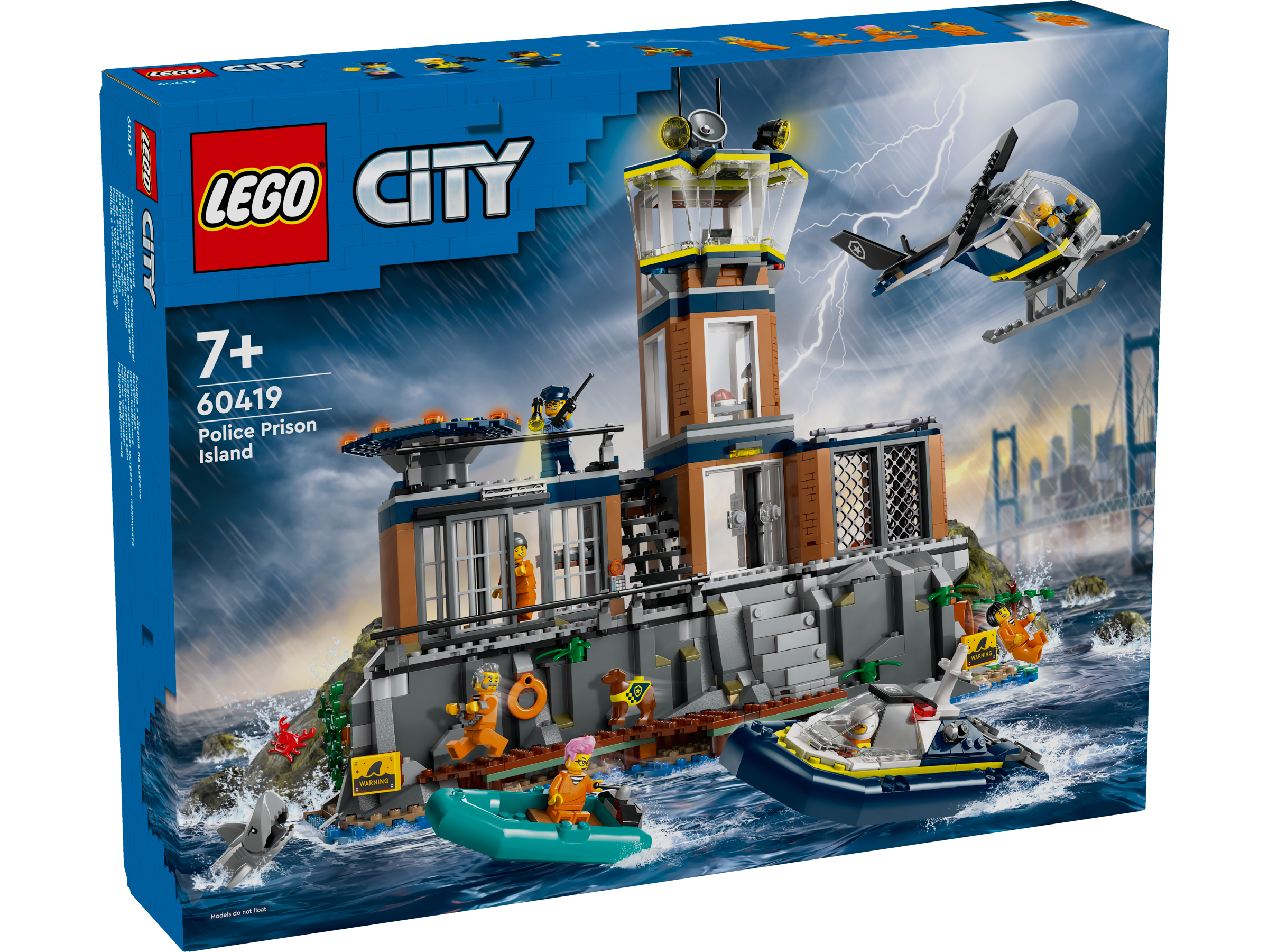 LEGO City Polizeistation auf der Gefängnisinsel 60419