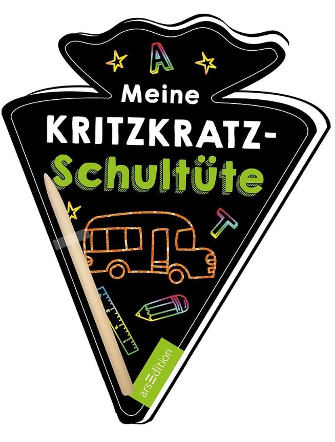 Meine Kritzkratz- Schultüte