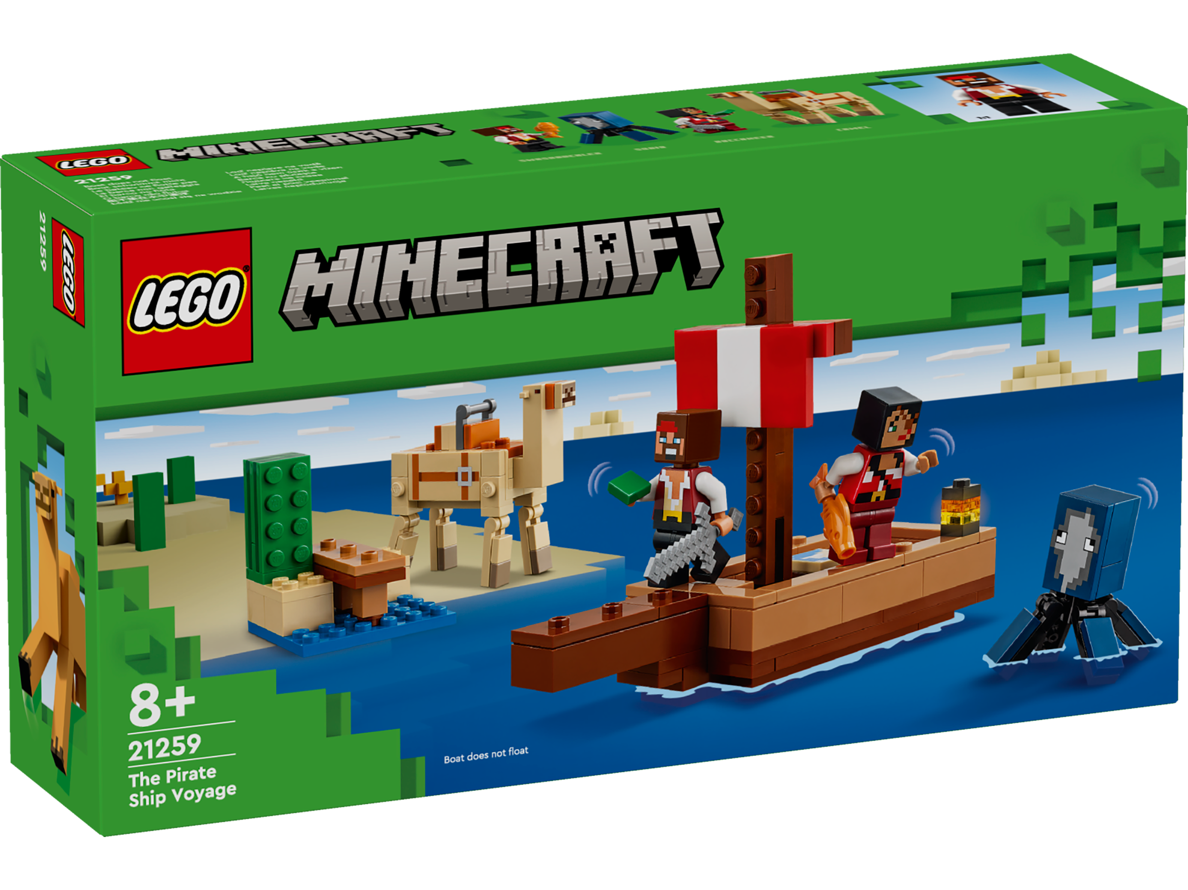 LEGO Minecraft Piratenschiffreise 21259