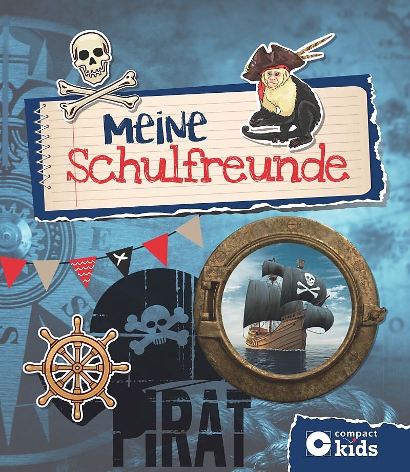 Freundschaftsbuch: Meine Schulfreunde - Piraten