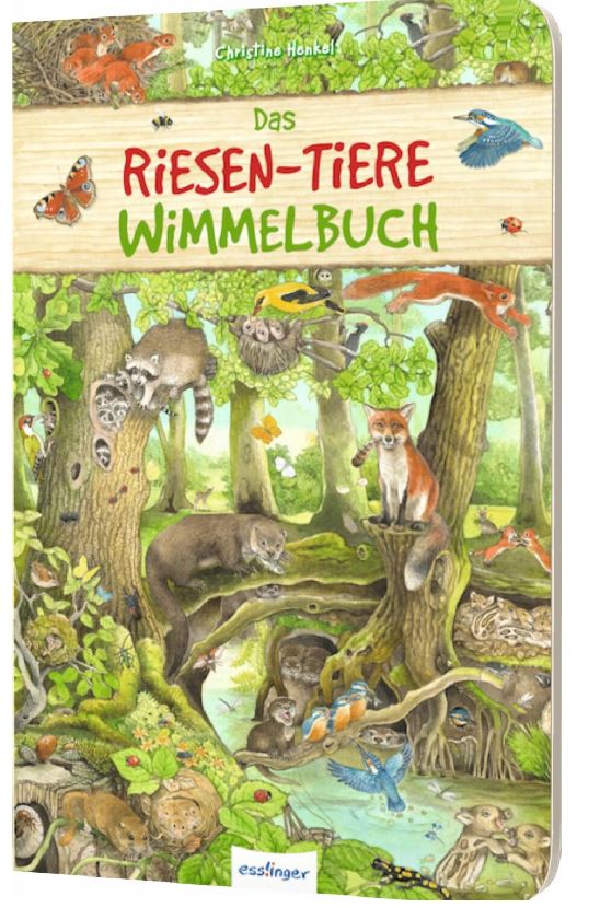 Das Riesen-Wimmelbuch der Tiere