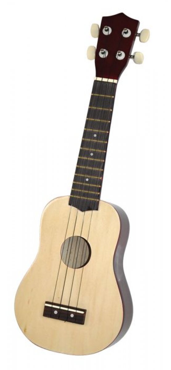 Kindergitarre Holz NATUR (Ukulele)