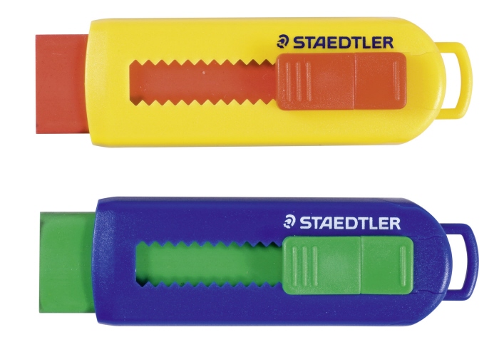 Staedtler Radierer mit Schiebehülle