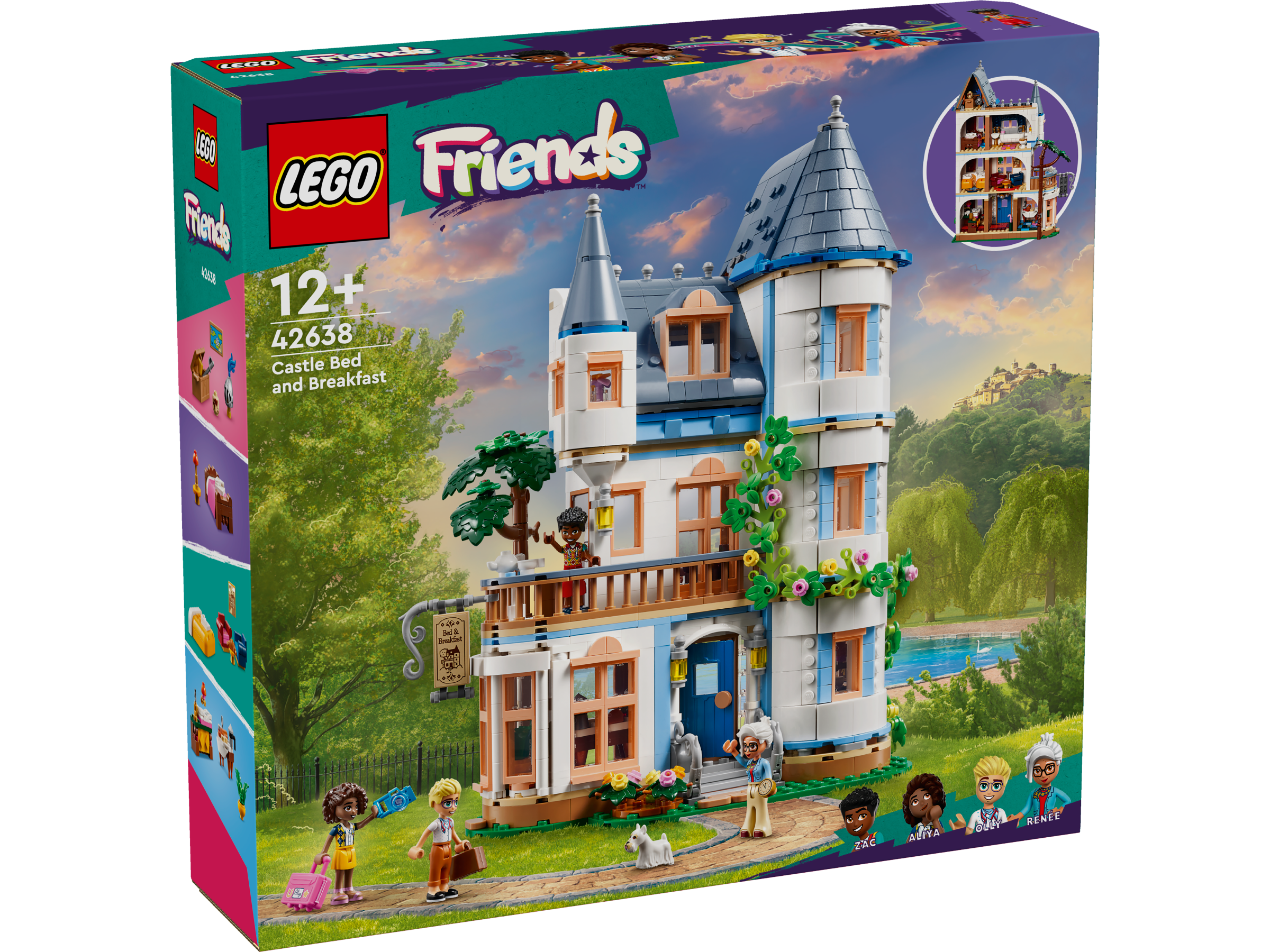 LEGO Friends Burg mit Ferienunterkunft 42638