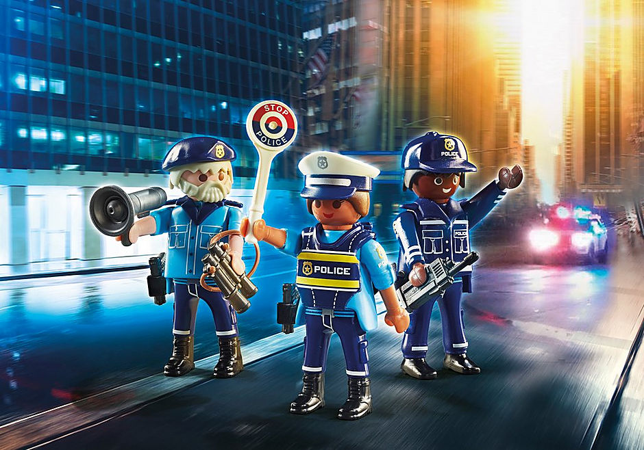 PLAYMOBIL  Figurenset Polizei 70669