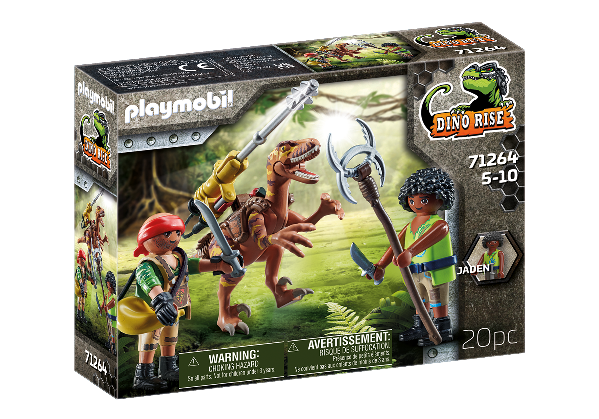 PLAYMOBIL Dino Rise Deinonychus 71264