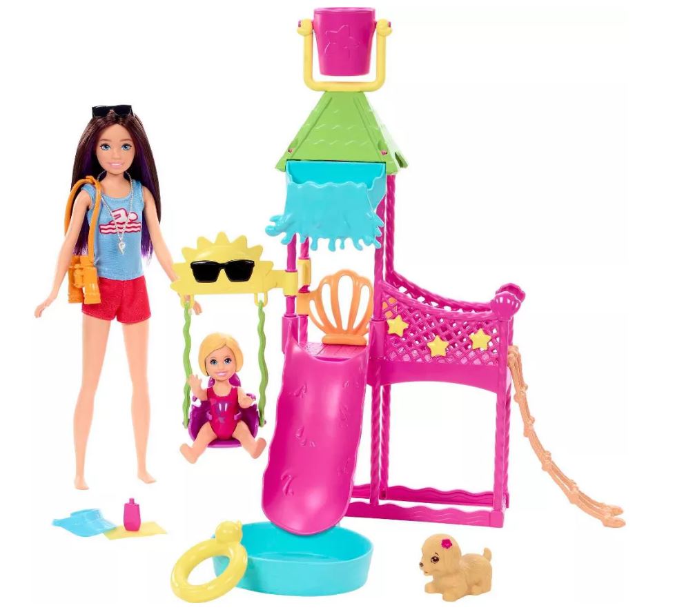 Barbie Skipper Doll and Waterpark Playset