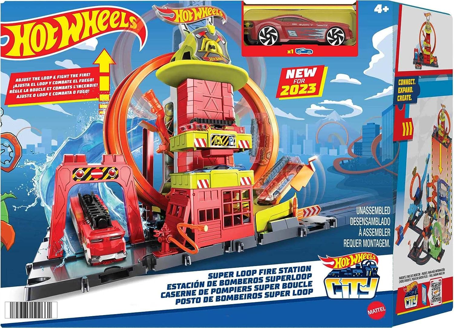 Hot Wheels City Super Fire Station