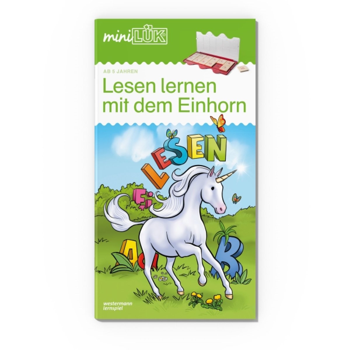 Mini Lük Set Einhorn Zählen und Lesen lernen