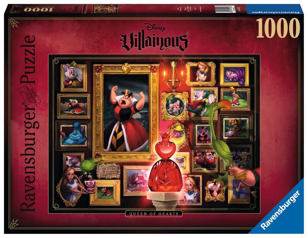 Puzzle 1000 Teile Villainous: Queen of Hear  15.026