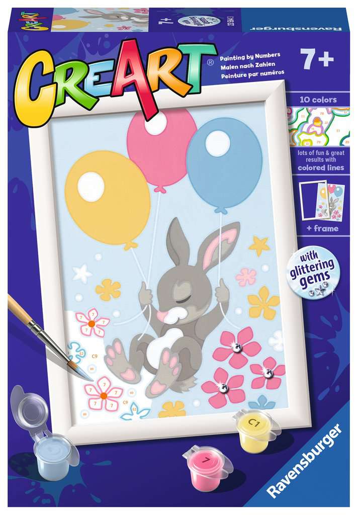 Creart Flying Bunny 13x18 cm 23.564