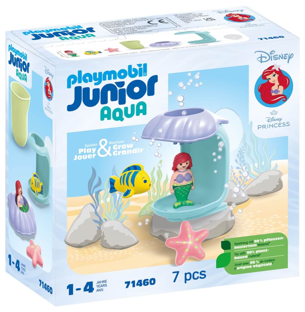 PLAYMOBIL JUNIOR & Disney: Arielles Muscheldusche 71460