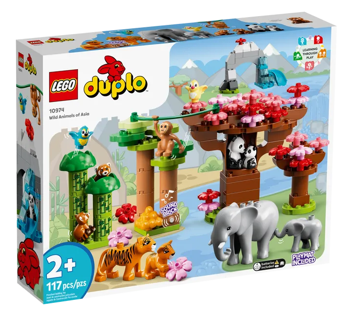 LEGO DUPLO Wilde Tiere Asiens 10974