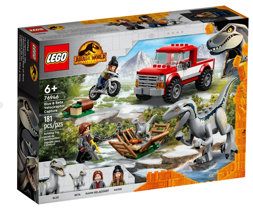 LEGO Jurassic World Blue & Beta in der Velociraptor-Falle 76946