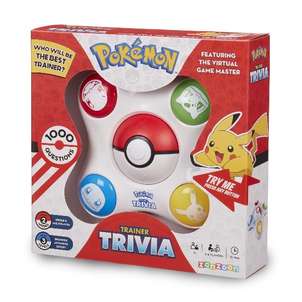 Pokemon Trainer Trivia