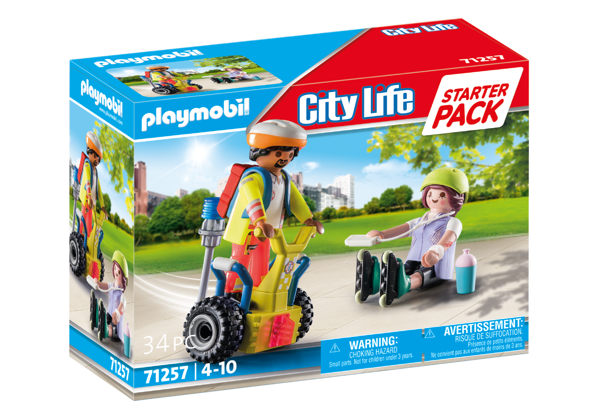 PLAYMOBIL City Life Starter Pack Rettung mit Balance-Racer 71257