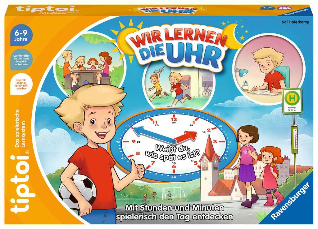 Tiptoi Wir lernen die Uhr 00.126