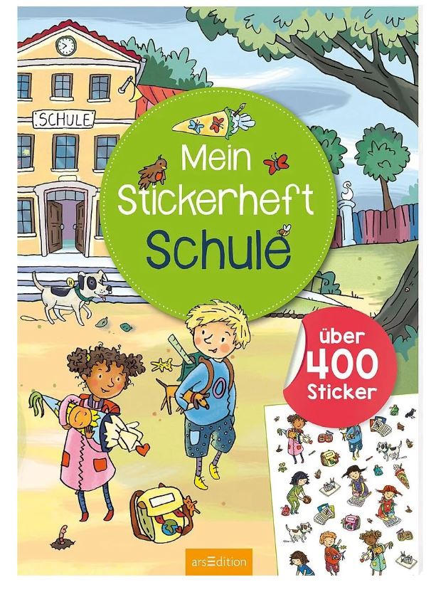 Mein Stickerheft Schule