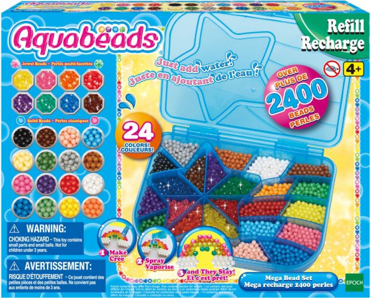 Aquabeads Maxi Nachfüllbox 2400 Stück