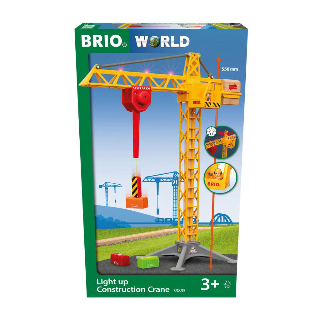 Brio grosser Baukran 33835