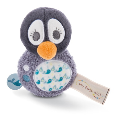 Nici Greifling Pinguin Watschili mit Rassel