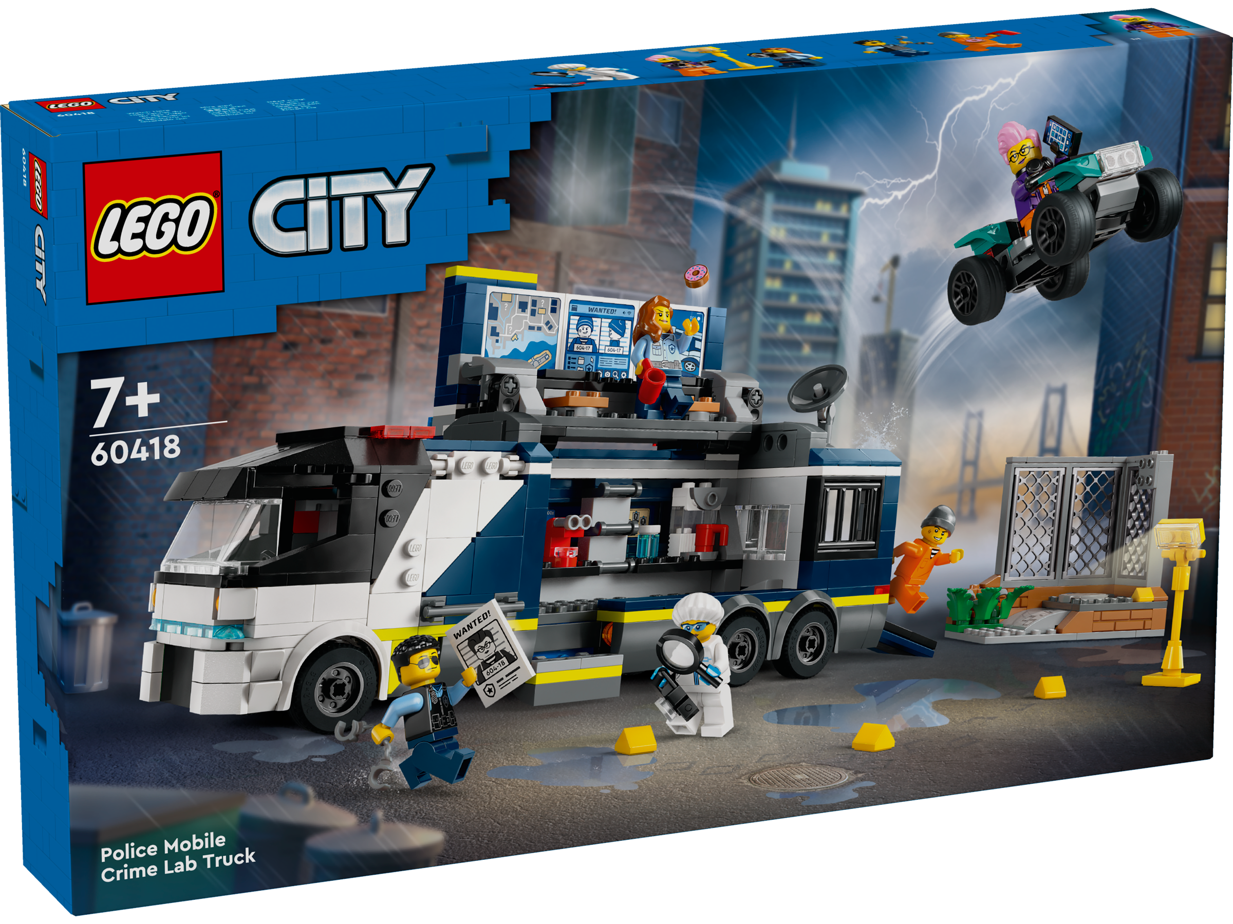 LEGO City Polizeitruck mit Labor 60418