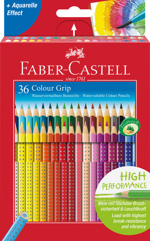 FABER CASTELL Buntstifte Grip 36er