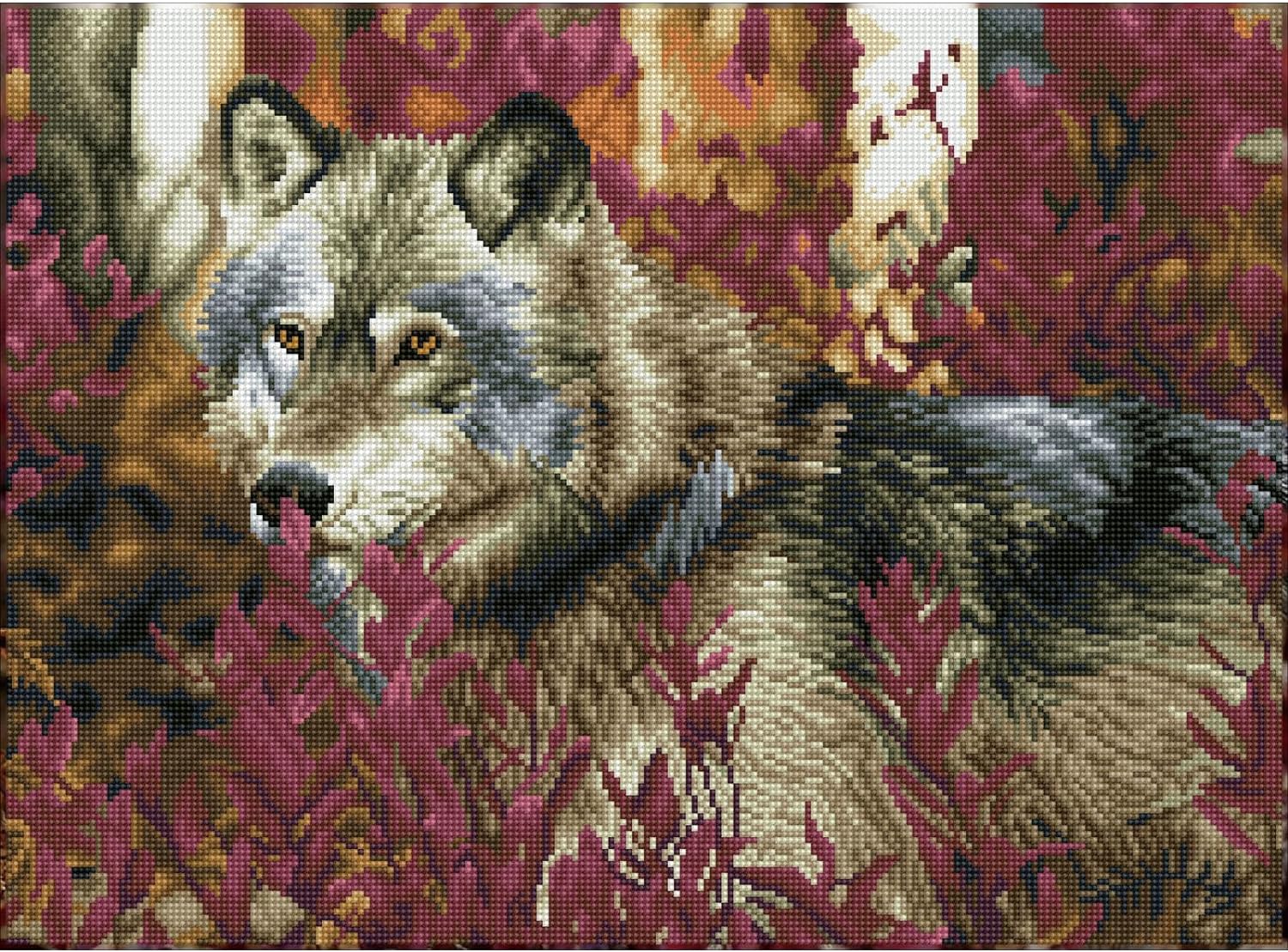 Diamond Painting Wolf