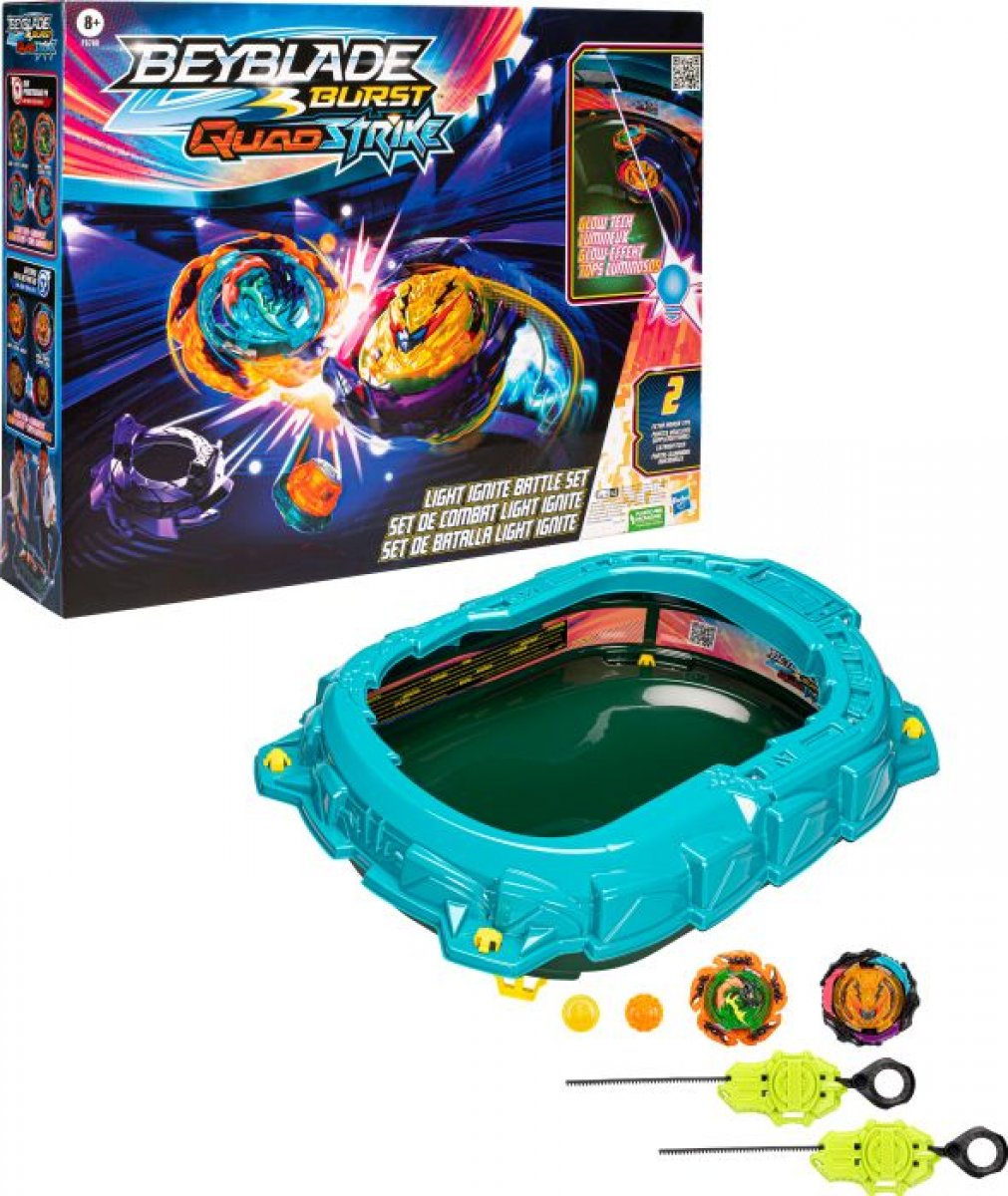 Beyblade light ignite battle set