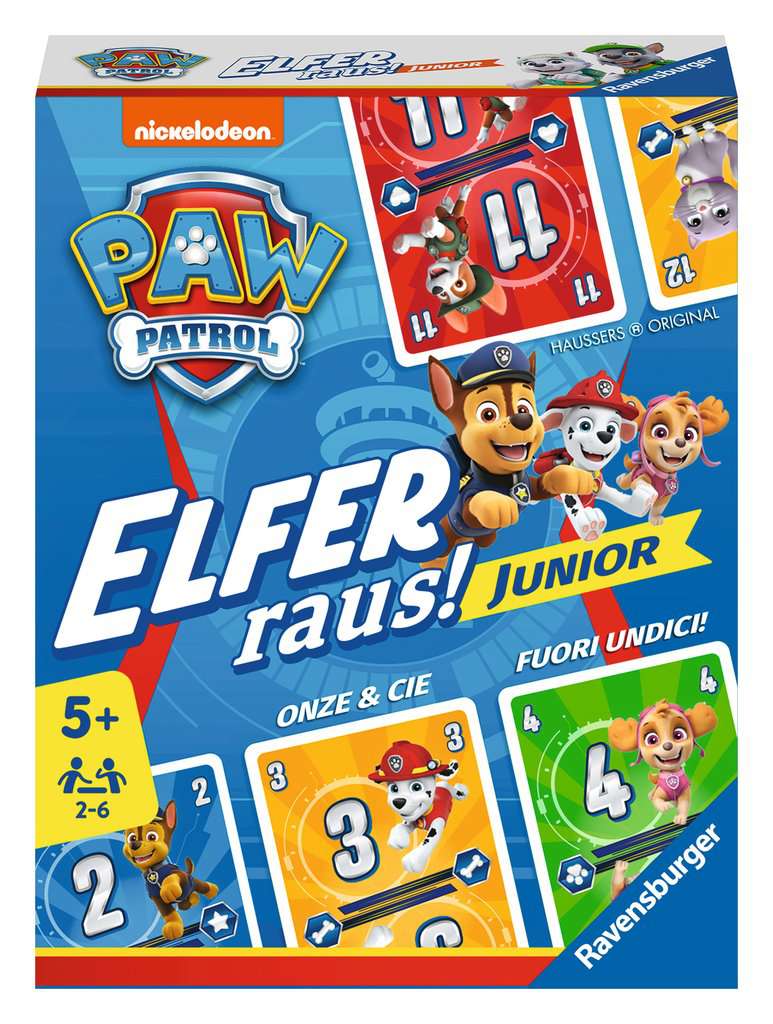 Elfer raus! Paw Patrol Junior 20.953