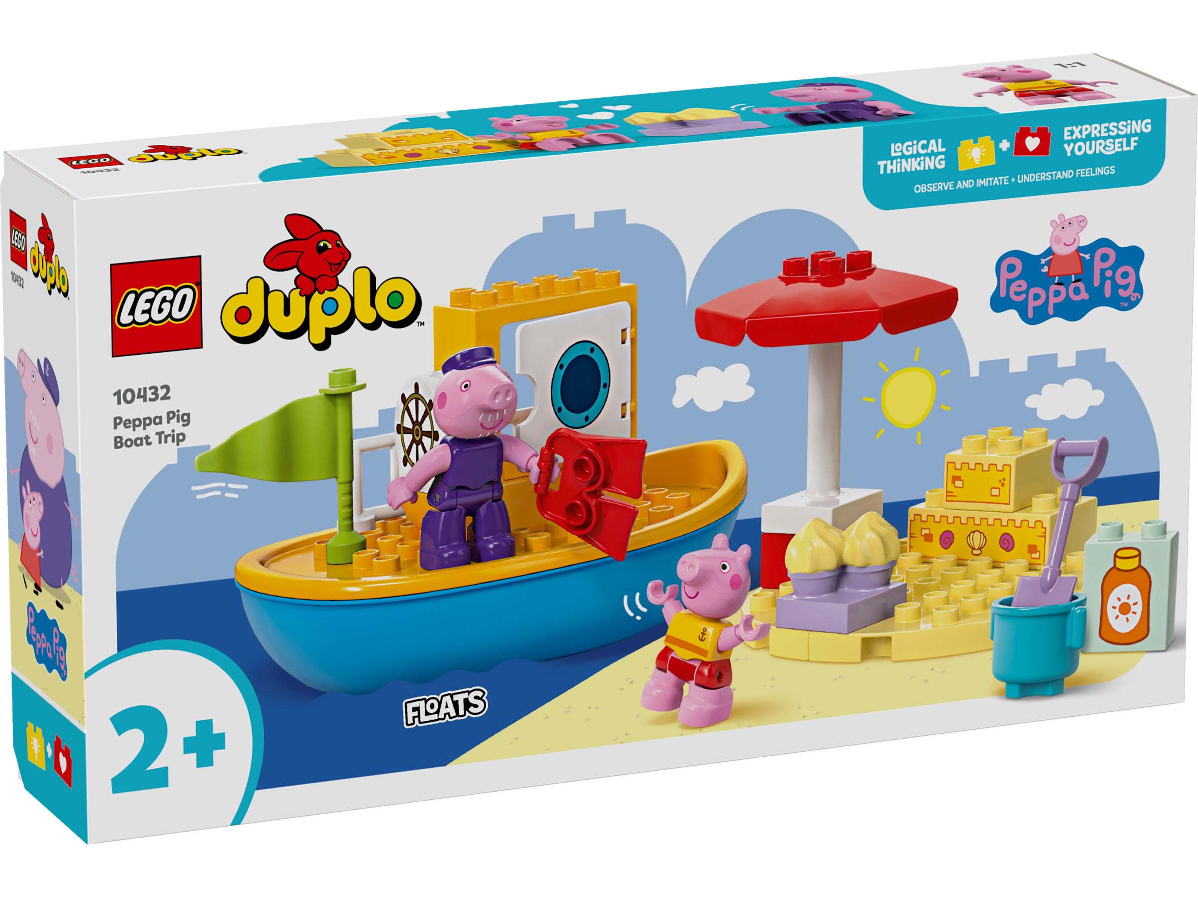 LEGO DUPLO Peppas Bootsausflug 10432