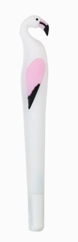 Flamingo White Pen