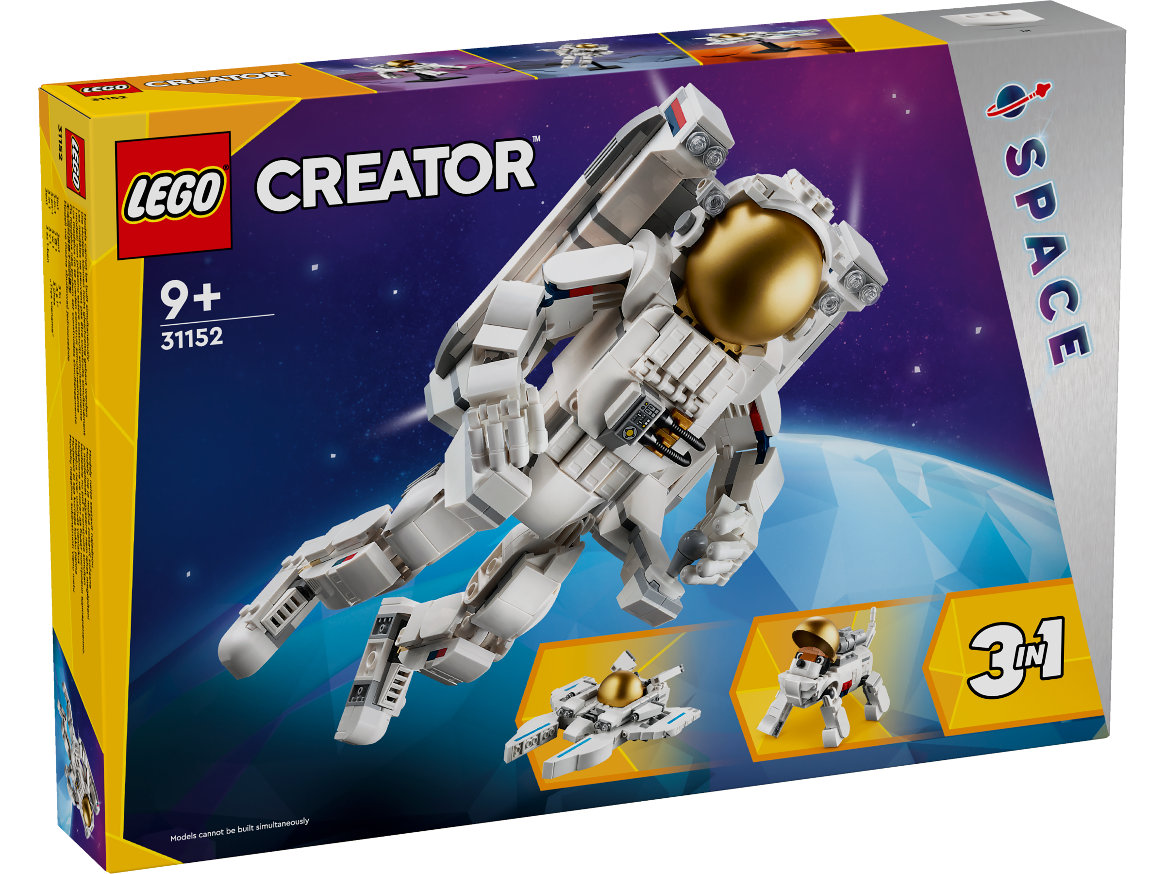 LEGO  Creator Astronaut im Weltraum 31152