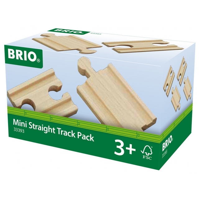 Brio 1/4 Ausgleichsschienen Mix 33393