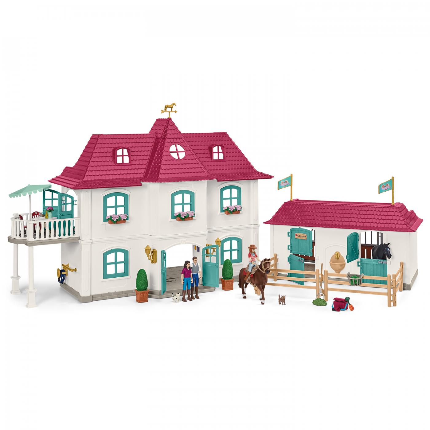 SCHLEICH Horse Club 42551 Horse Club Lakeside Pferdehof