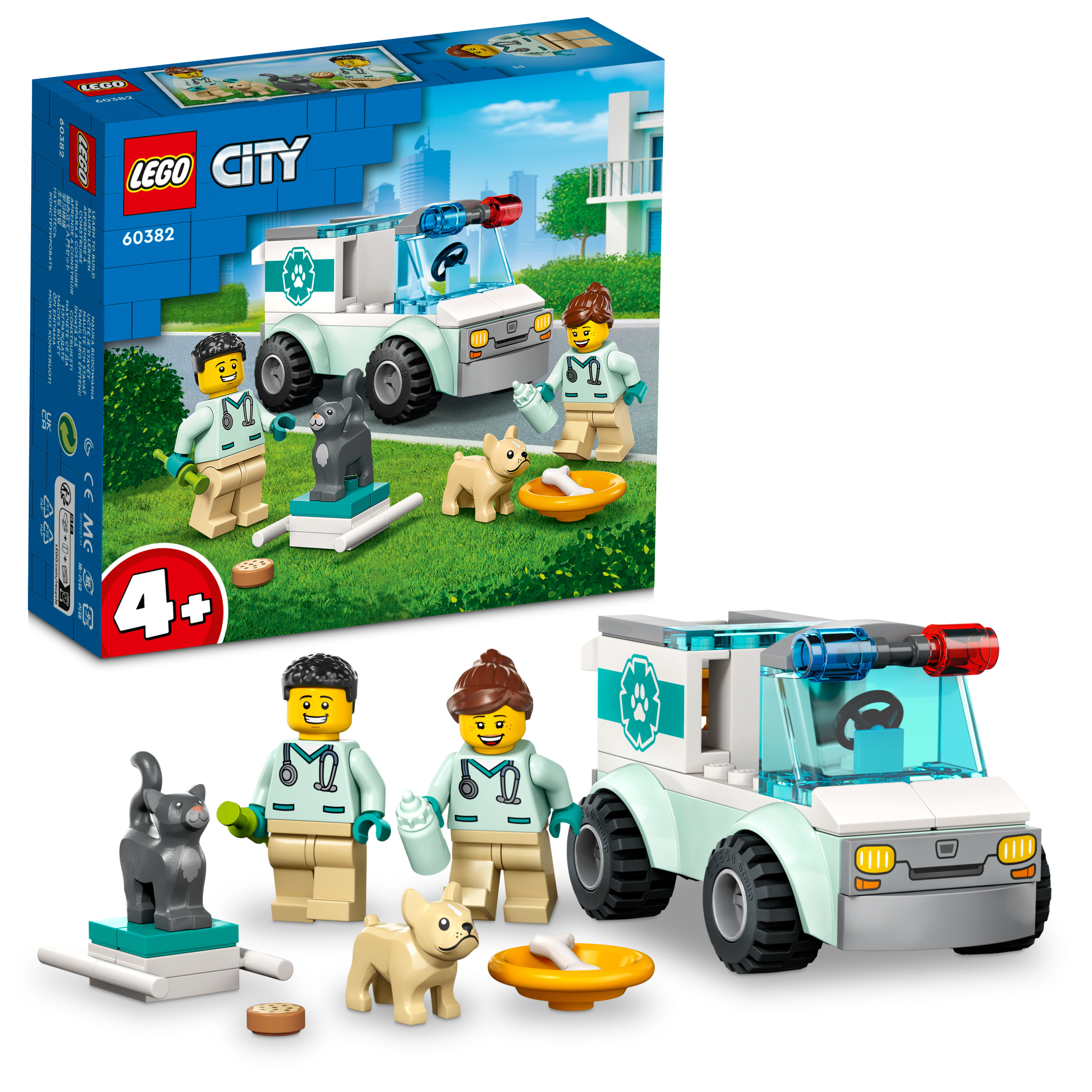 LEGO City Tierrettungswagen 60382