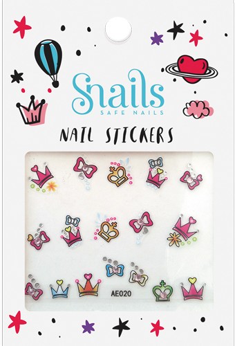 Nagelsticker Prinzessin