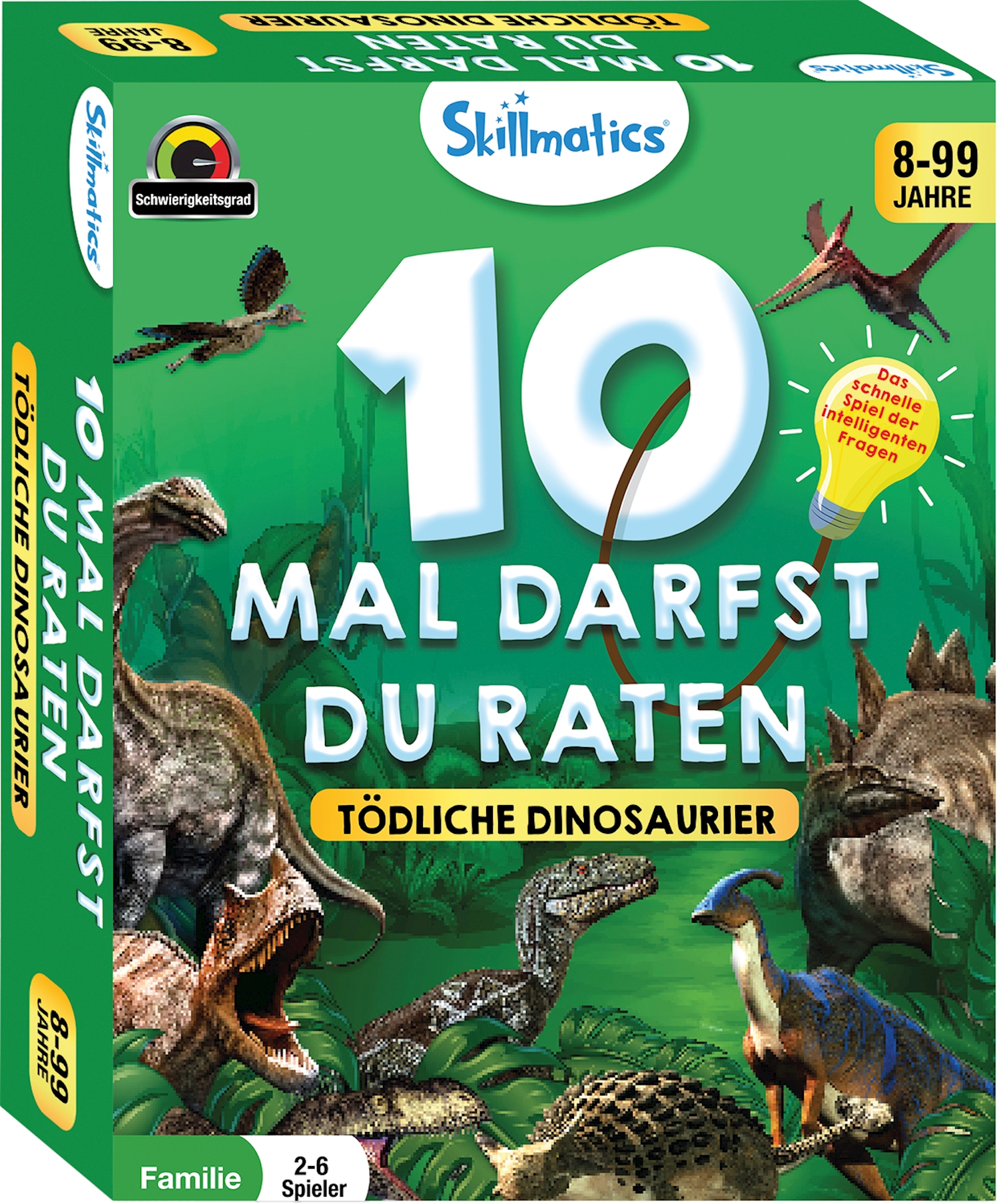 10 Mal raten Dinosaurier, spannendes Fragespiel