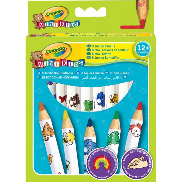 Crayola 8 Jumbo Buntstifte