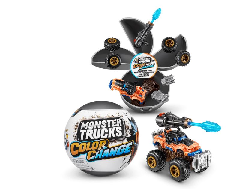 5 Surprise Monster Trucks