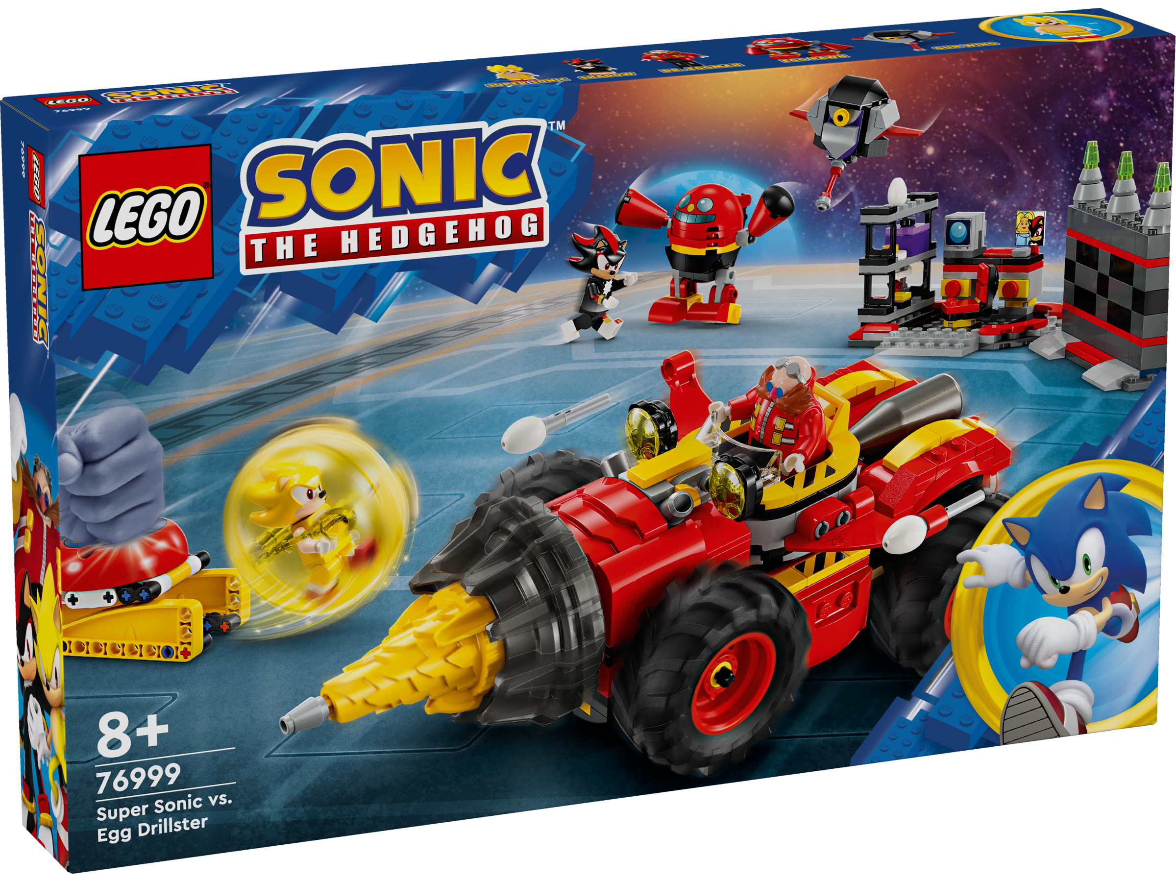 LEGO Sonic the Hedgehog™ Super sonisvs. Egg Drillster 76999