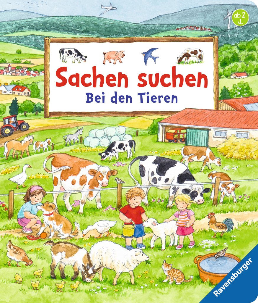 Ravensburger Sachen suchen: Bei den Tieren 43.470