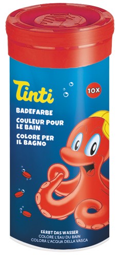 Tinti Badefarbe rot 10er Röhrchen