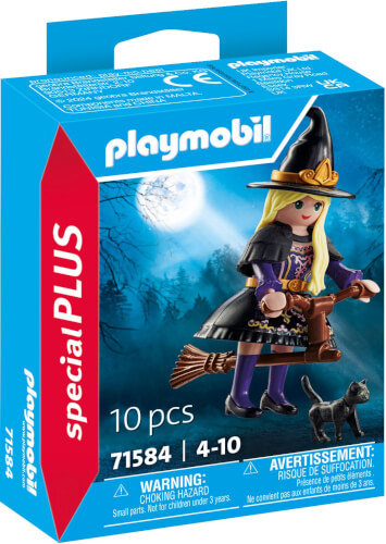 PLAYMOBIL Hexe mit Katze 71584