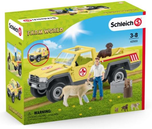 Schleich Farm World Tierarztbesuch auf dem Bauernhof 42503