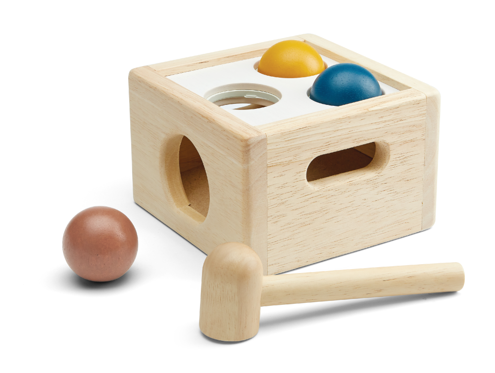 Plan Toys Hammerspiel Kugeln