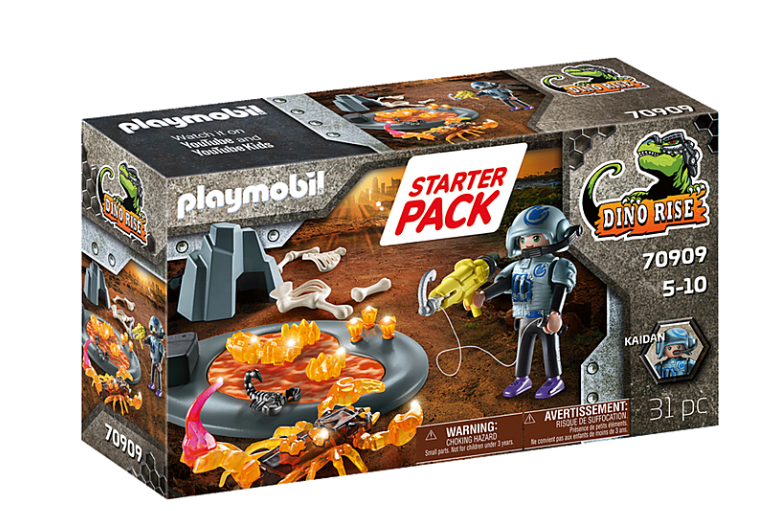 PLAYMOBIL Starter Pack Kampf gegen den Feuerskorpion 70909