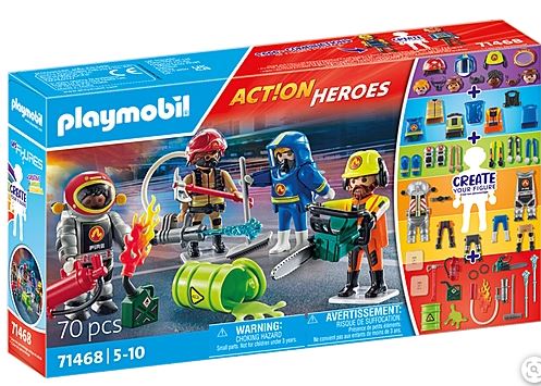 PLAYMOBIL My Figures Feuerwehr 71468